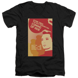 Star Trek The Next Generation Tng Season 1 Episode 19 - Men's V-Neck T-Shirt Men's V-Neck T-Shirt Star Trek   