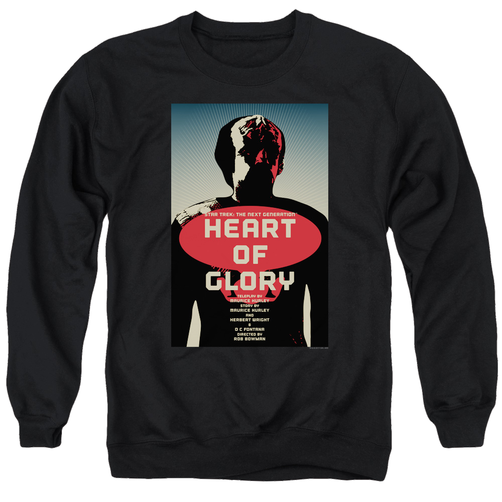 Star Trek The Next Generation Season 1 Episode 20 - Men's Crewneck Men's Crewneck Sweatshirt Star Trek   