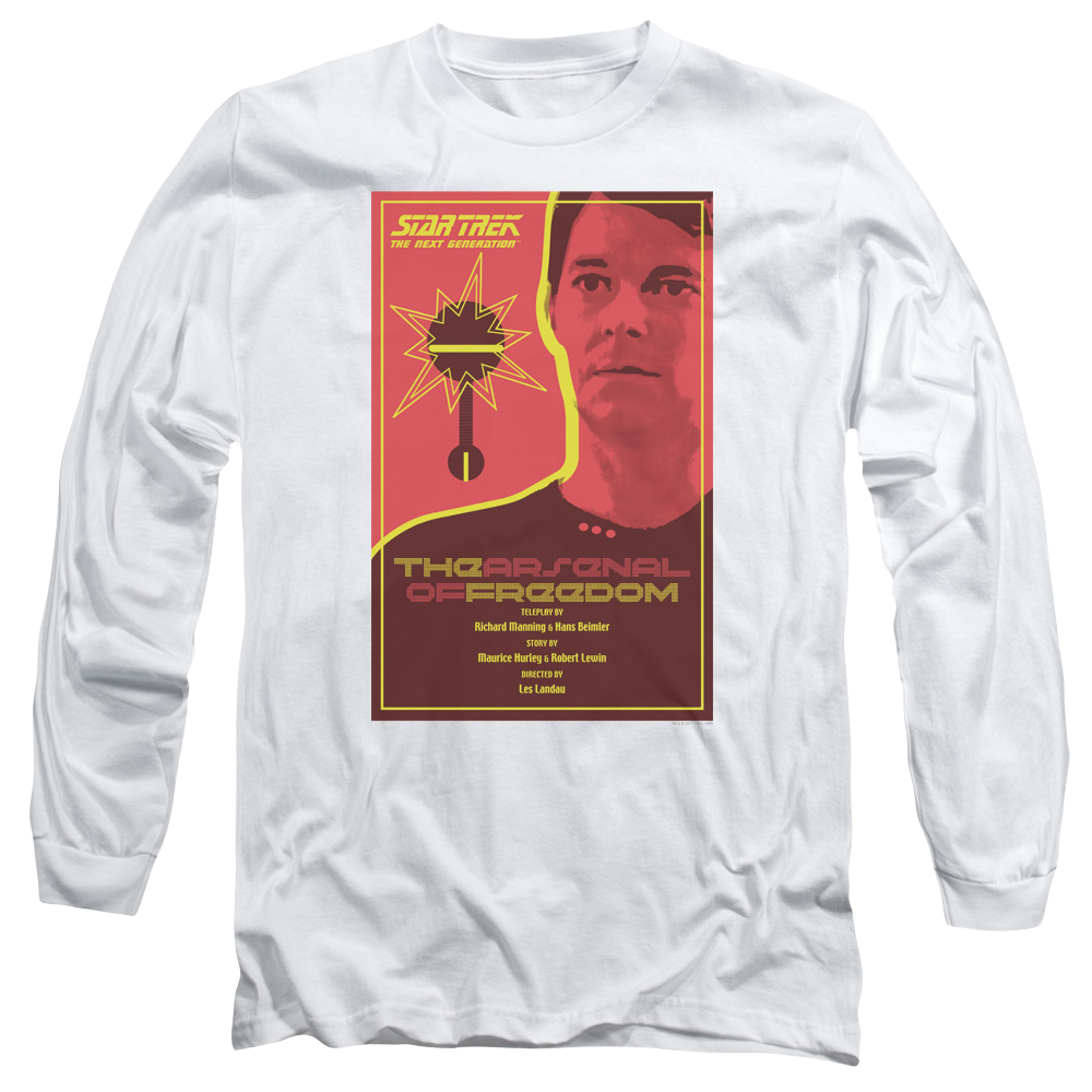 Star Trek The Next Generation Tng S1 Ep21 - Men's Long Sleeve T-Shirt Men's Long Sleeve T-Shirt Star Trek   