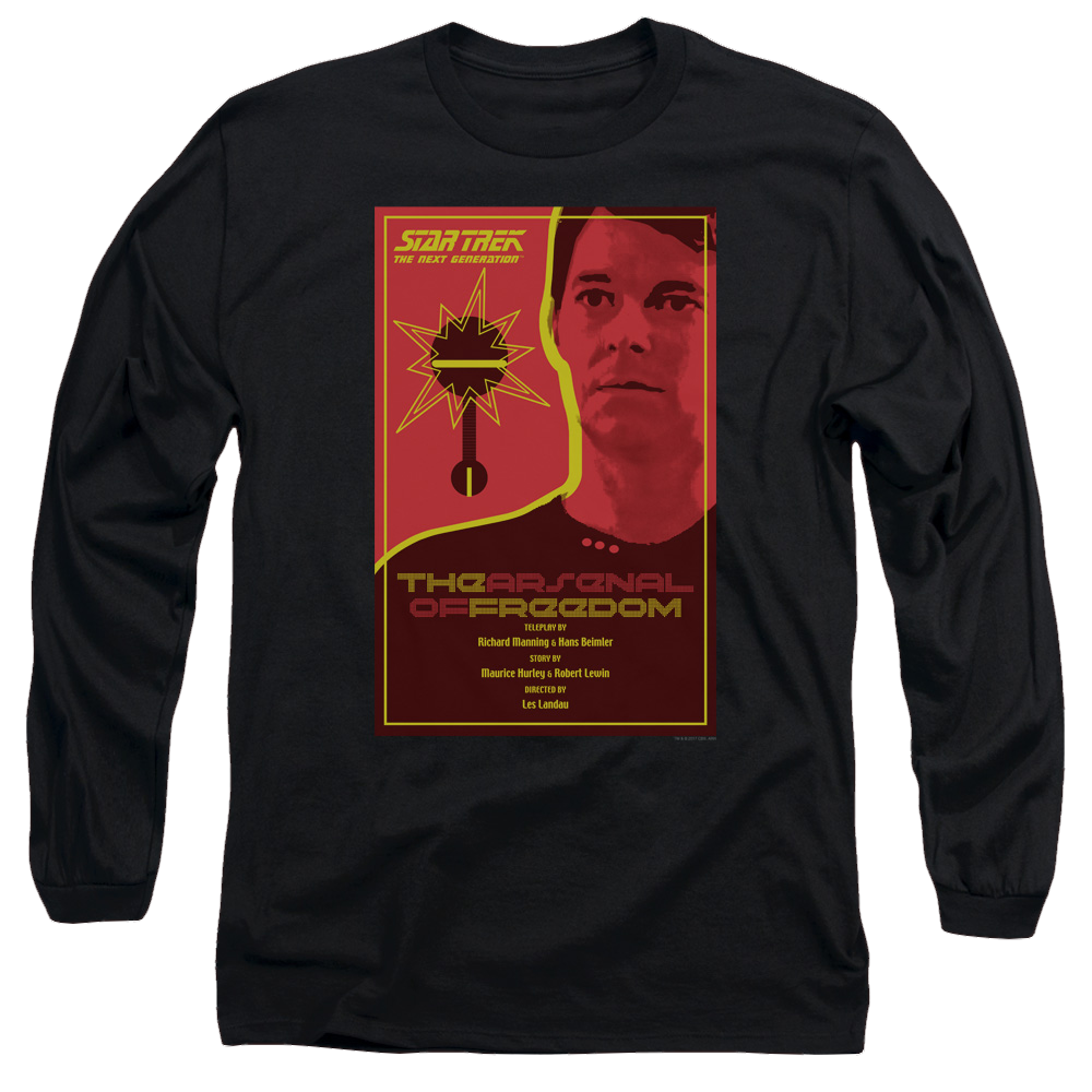 Star Trek The Next Generation Season 1 Episode 21 - Men's Long Sleeve Men's Long Sleeve T-Shirt Star Trek   