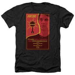 Star Trek The Next Generation Tng Season 1 Episode 21 - Men's Heather T-Shirt Men's Heather T-Shirt Star Trek   