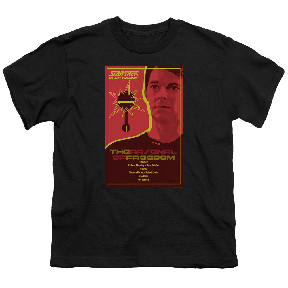 Star Trek The Next Generation Tng Season 1 Episode 21 - Youth T-Shirt Youth T-Shirt (Ages 8-12) Star Trek   