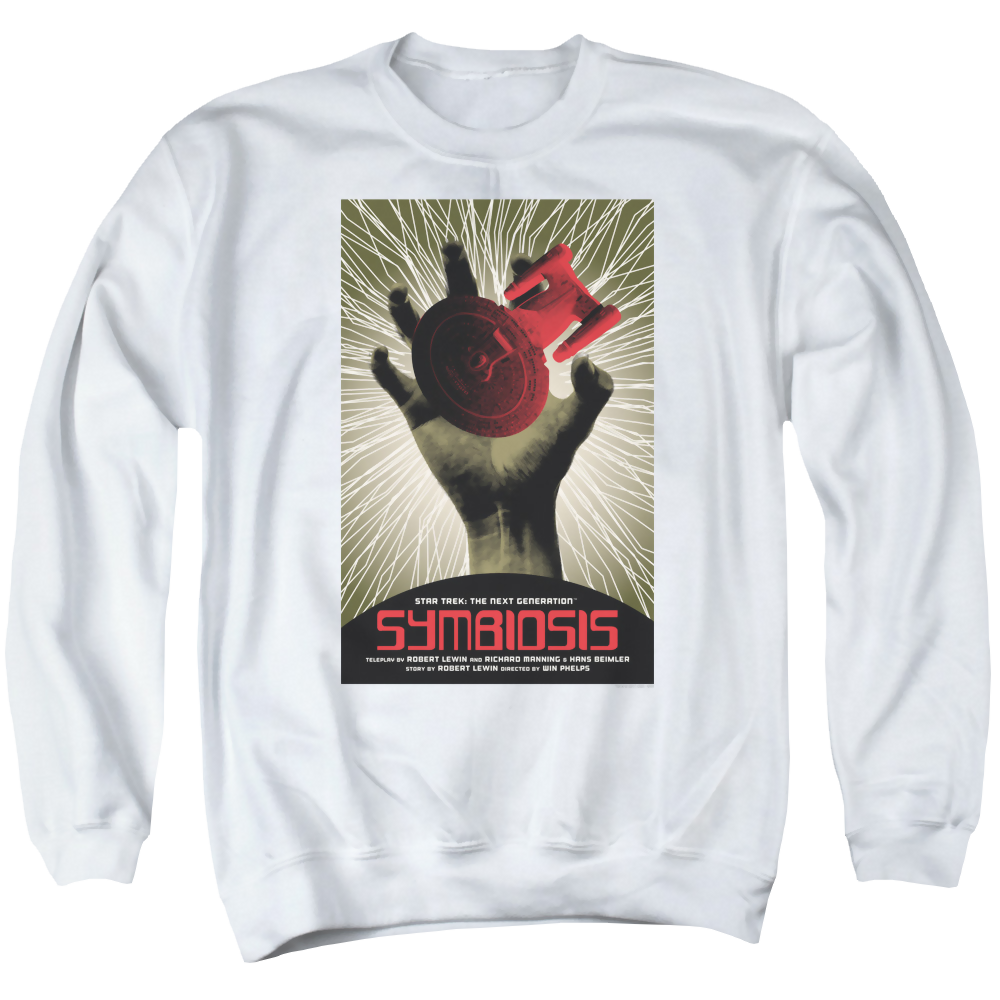 Star Trek The Next Generation Season 1 Episode 22 - Men's Crewneck Men's Crewneck Sweatshirt Star Trek   
