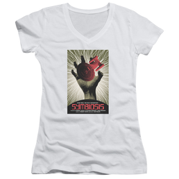 Star Trek The Next Generation Tng Season 1 Episode 22 - Juniors V-Neck T-Shirt Juniors V-Neck T-Shirt Star Trek   
