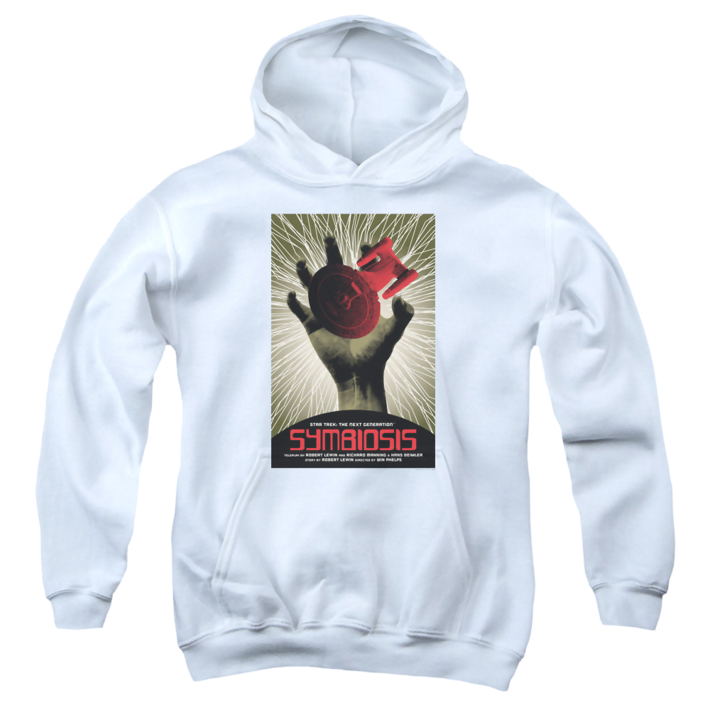 Star Trek The Next Generation Tng Season 1 Episode 22 - Youth Hoodie Youth Hoodie (Ages 8-12) Star Trek   