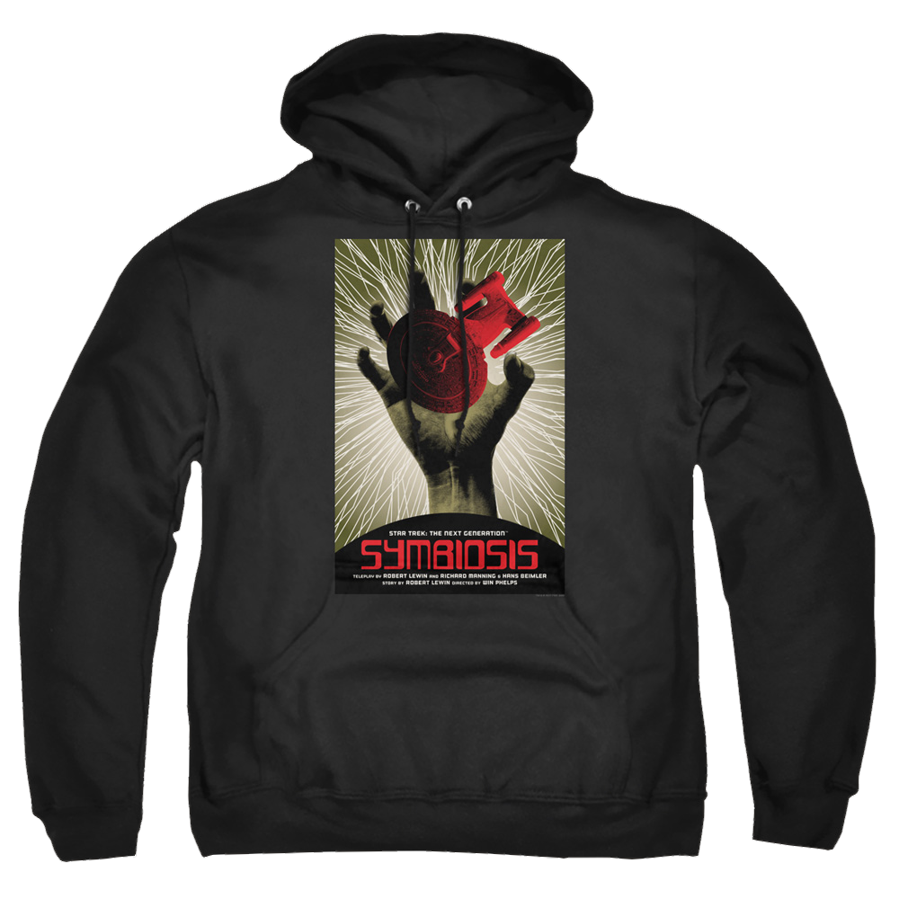 Star Trek The Next Generation Tng Season 1 Episode 22 - Pullover Hoodie Pullover Hoodie Star Trek   