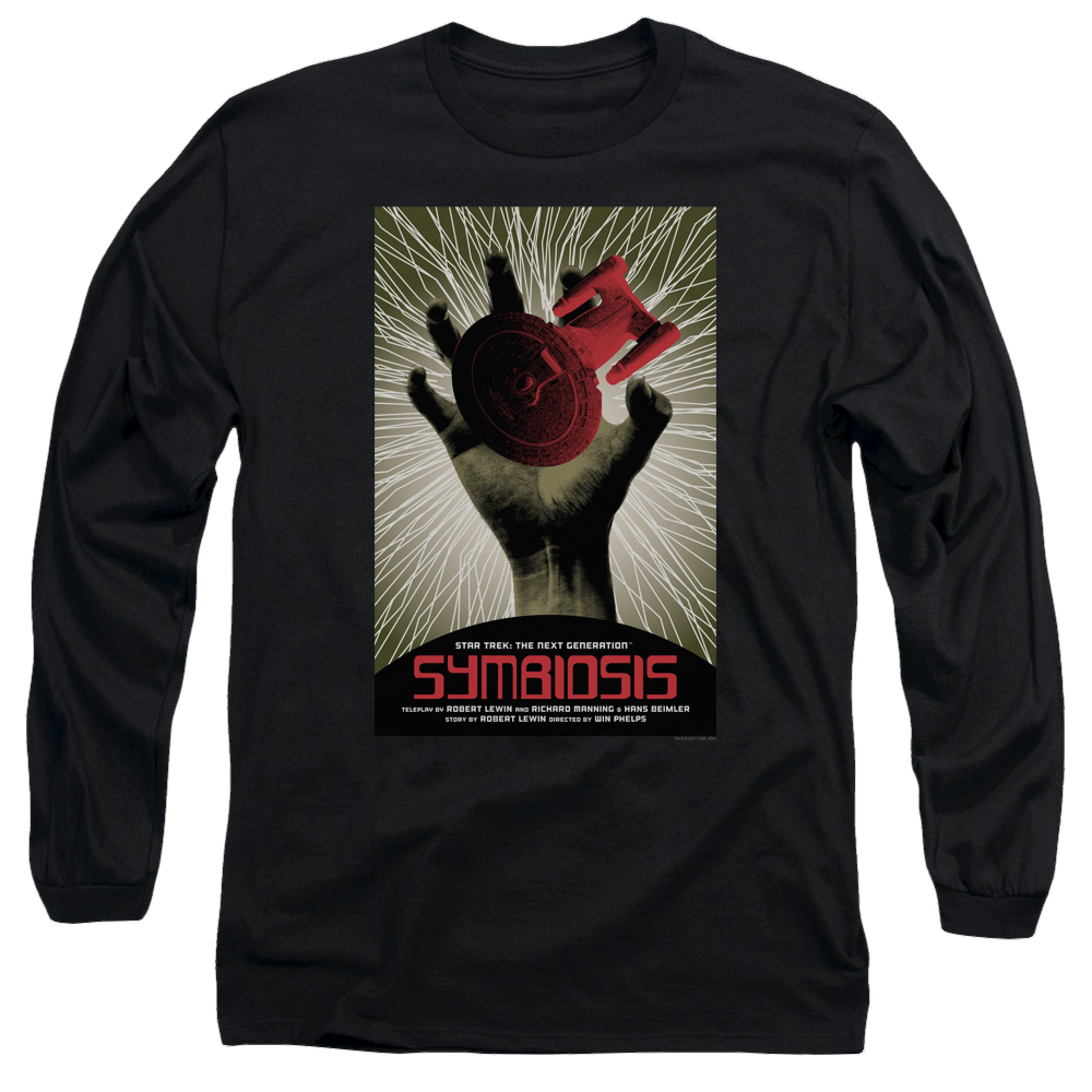 Star Trek The Next Generation Tng S1 Ep22 - Men's Long Sleeve T-Shirt Men's Long Sleeve T-Shirt Star Trek   