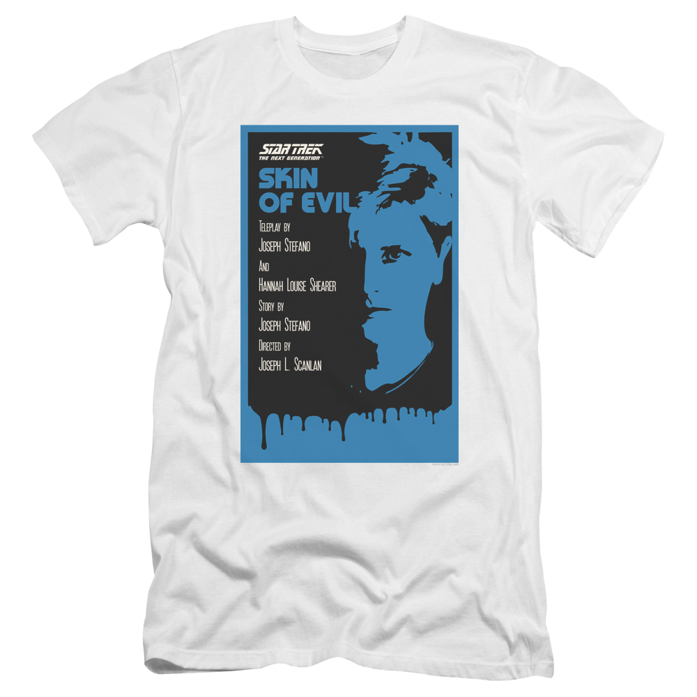 Star Trek The Next Generation Tng Season 1 Episode 23 - Men's Premium Slim Fit T-Shirt Men's Premium Slim Fit T-Shirt Star Trek   