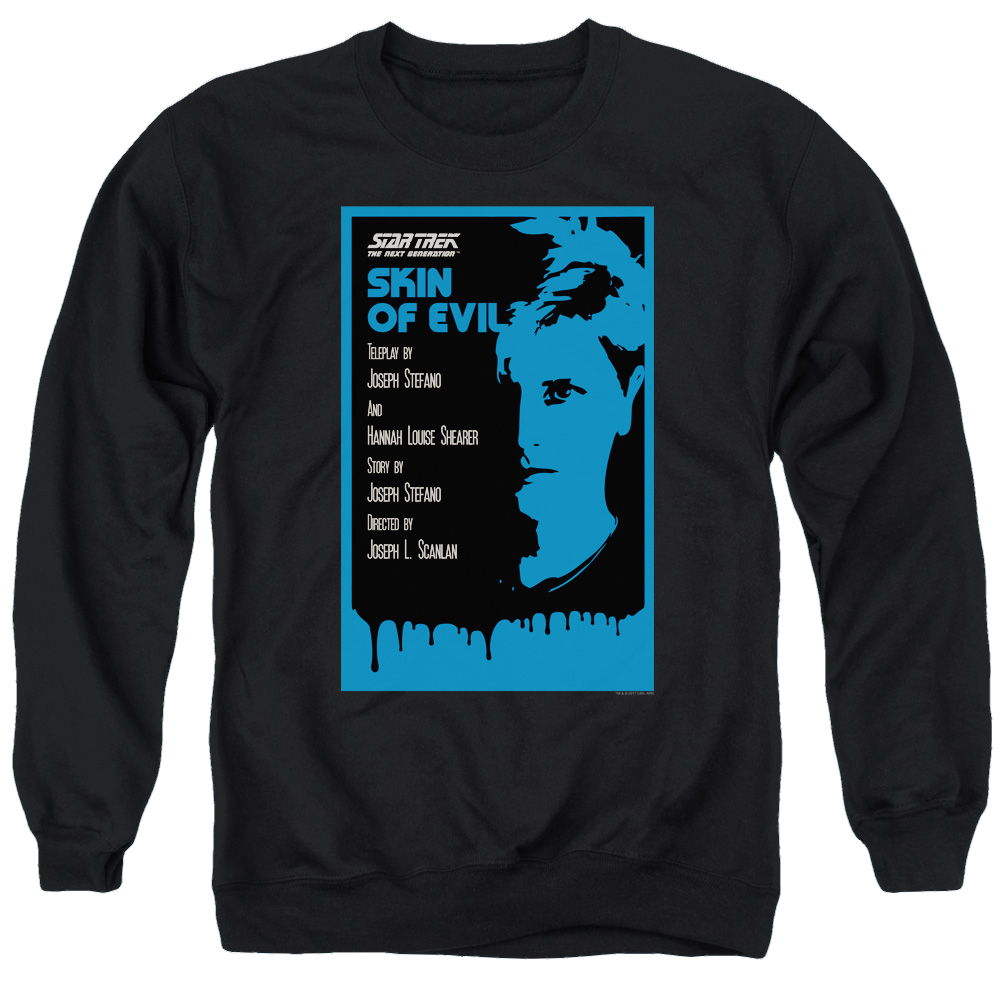 Star Trek The Next Generation Tng S1 Ep23 - Men's Crewneck Sweatshirt Men's Crewneck Sweatshirt Star Trek   