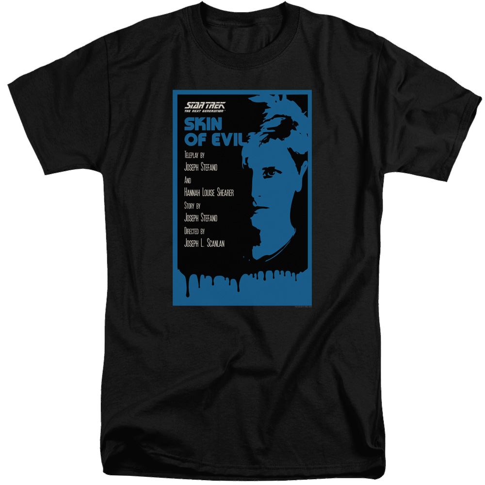 Star Trek The Next Generation Tng Season 1 Episode 23 - Men's Tall Fit T-Shirt Men's Tall Fit T-Shirt Star Trek   