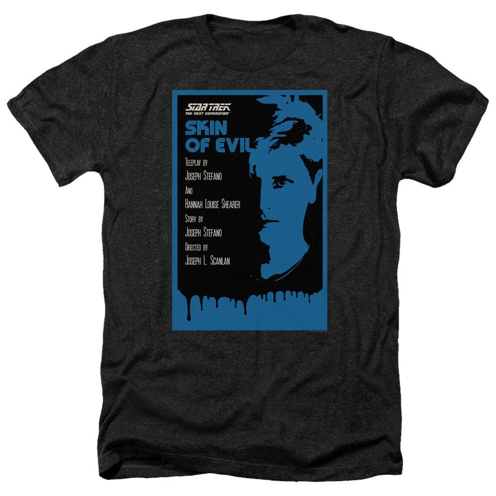 Star Trek The Next Generation Tng Season 1 Episode 23 - Men's Heather T-Shirt Men's Heather T-Shirt Star Trek   