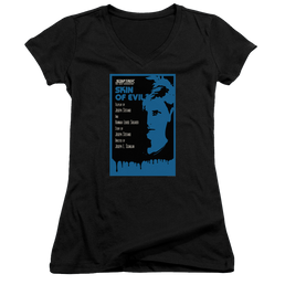 Star Trek The Next Generation Tng Season 1 Episode 23 - Juniors V-Neck T-Shirt Juniors V-Neck T-Shirt Star Trek   