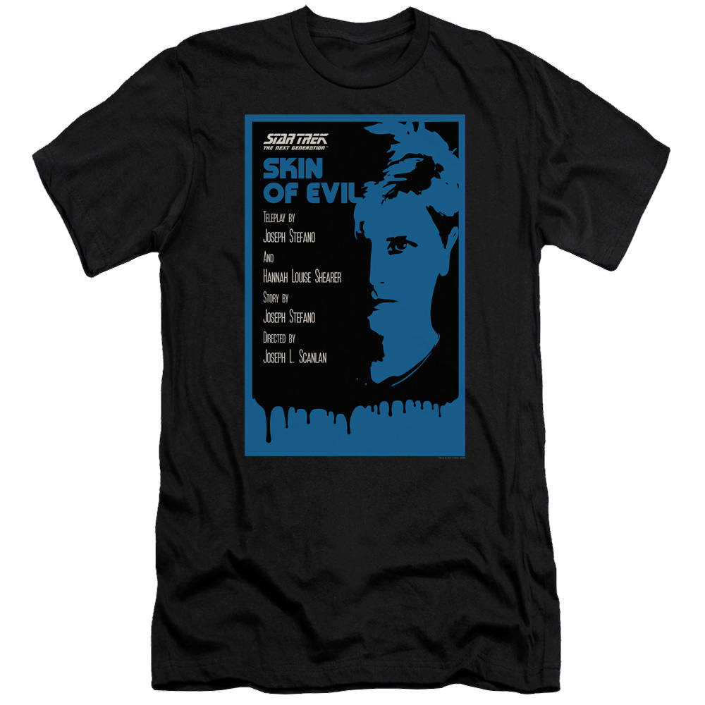 Star Trek The Next Generation Tng Season 1 Episode 23 - Men's Premium Slim Fit T-Shirt Men's Premium Slim Fit T-Shirt Star Trek   