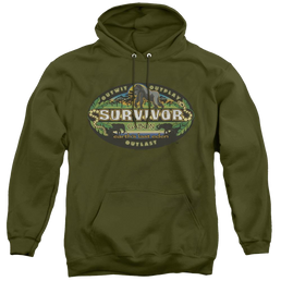 Survivor Gabon Logo - Pullover Hoodie Pullover Hoodie Survivor   