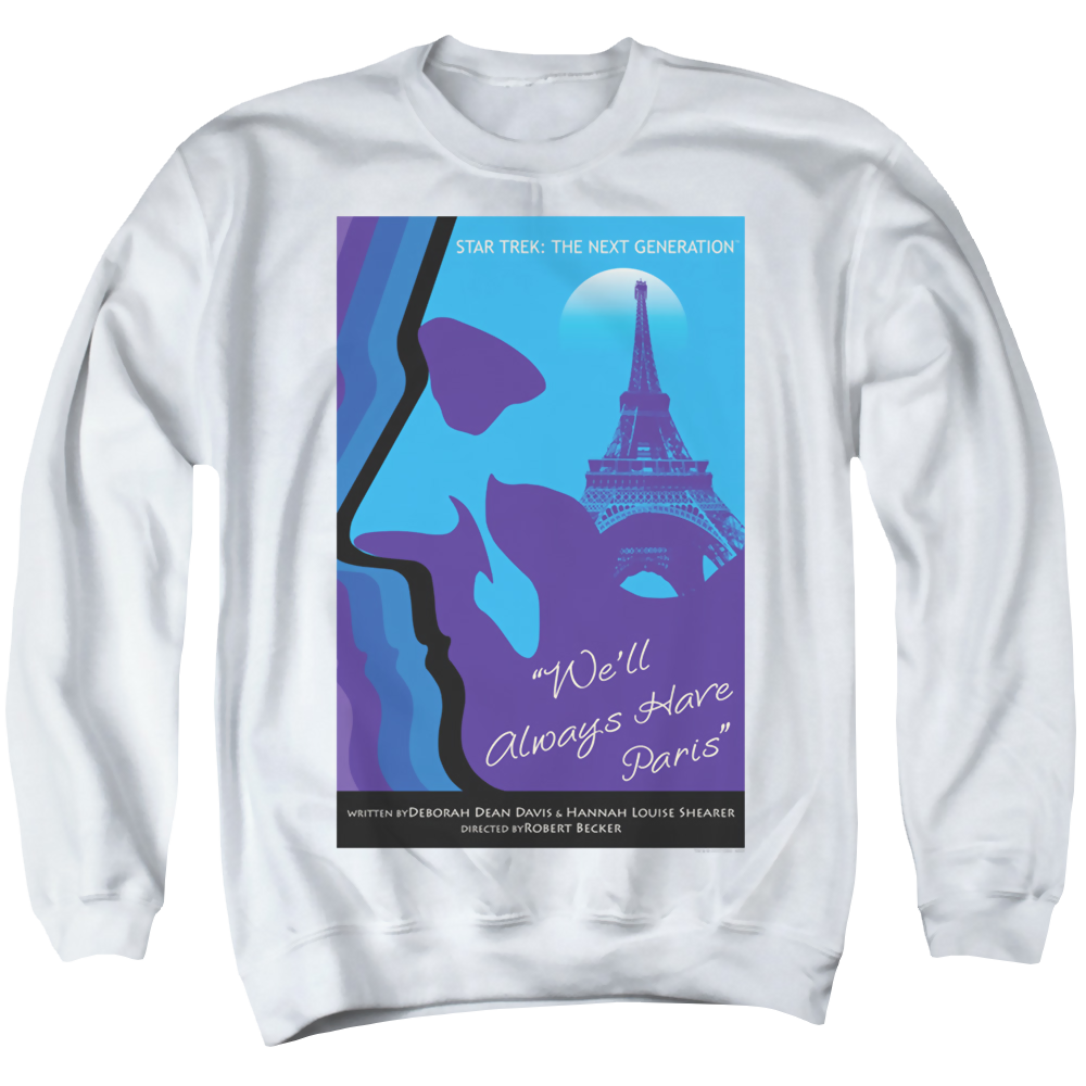 Star Trek The Next Generation Tng S1 Ep24 - Men's Crewneck Sweatshirt Men's Crewneck Sweatshirt Star Trek   