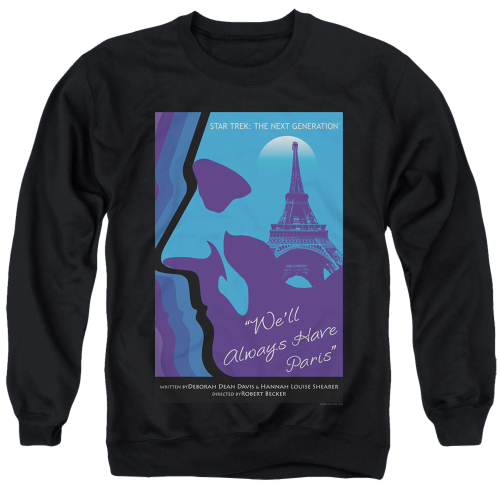 Star Trek The Next Generation Season 1 Episode 24 - Men's Crewneck Men's Crewneck Sweatshirt Star Trek   