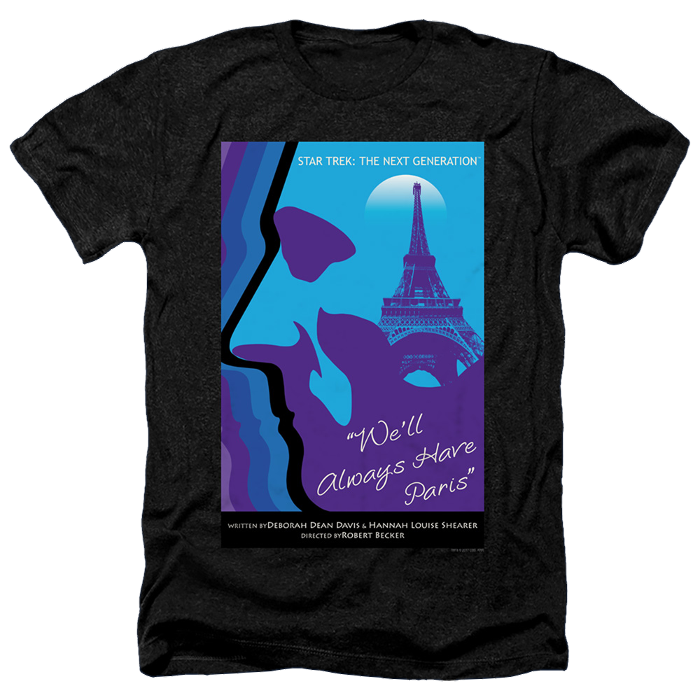 Star Trek The Next Generation Tng Season 1 Episode 24 - Men's Heather T-Shirt Men's Heather T-Shirt Star Trek   