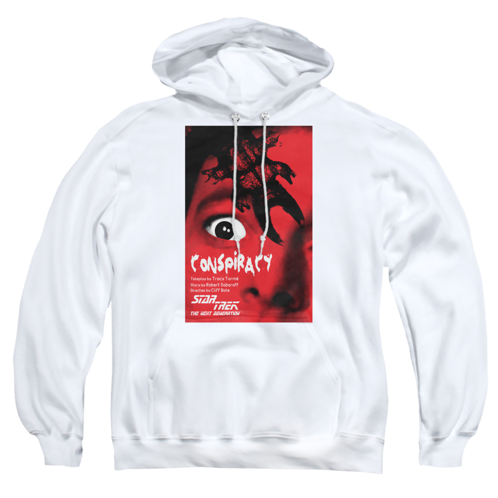Star Trek The Next Generation Tng Season 1 Episode 25 - Pullover Hoodie Pullover Hoodie Star Trek   