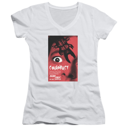 Star Trek The Next Generation Tng Season 1 Episode 25 - Juniors V-Neck T-Shirt Juniors V-Neck T-Shirt Star Trek   