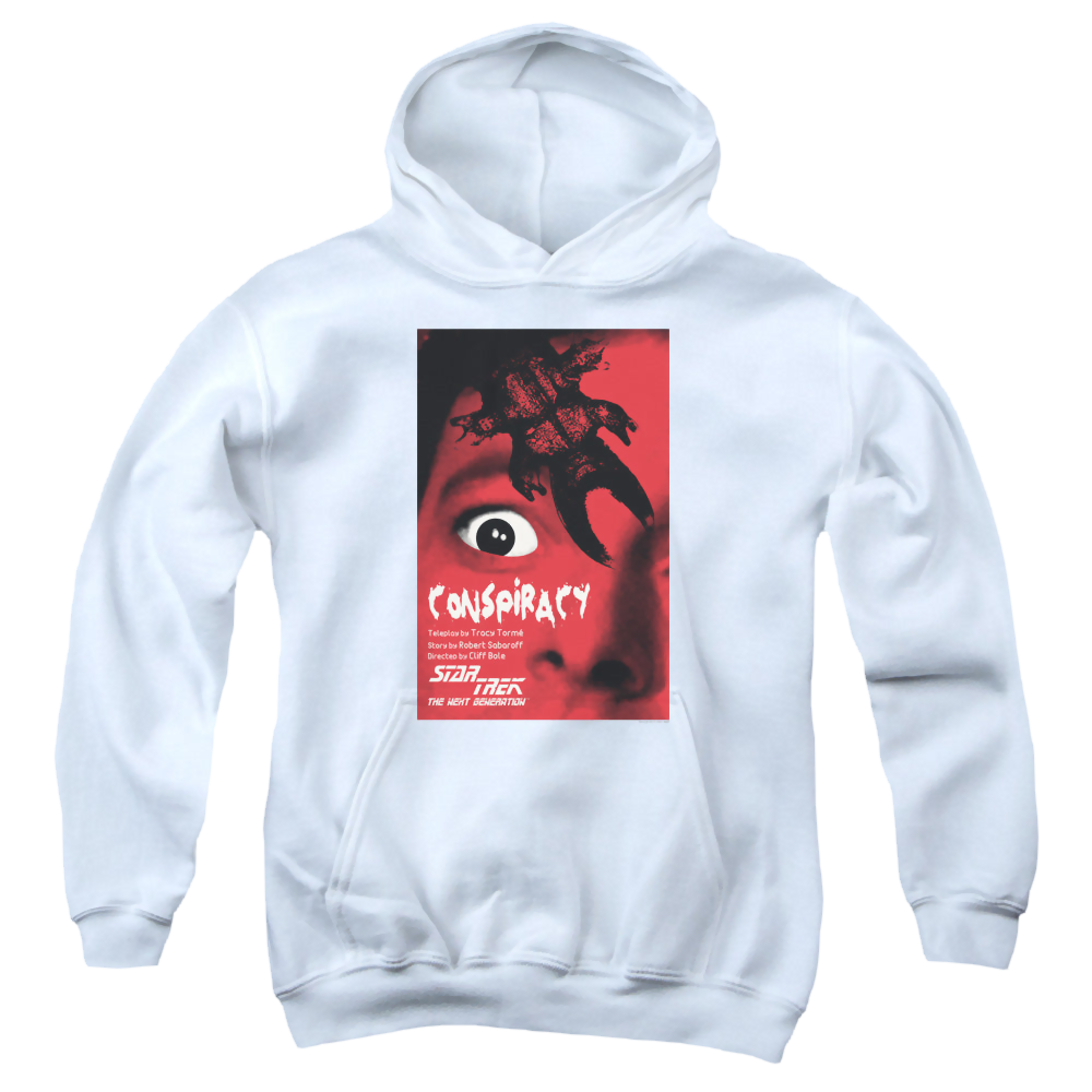 Star Trek The Next Generation Tng Season 1 Episode 25 - Youth Hoodie Youth Hoodie (Ages 8-12) Star Trek   