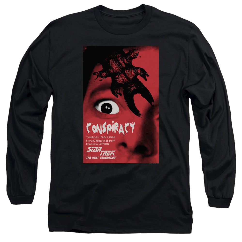 Star Trek The Next Generation Season 1 Episode 25 - Men's Long Sleeve Men's Long Sleeve T-Shirt Star Trek   