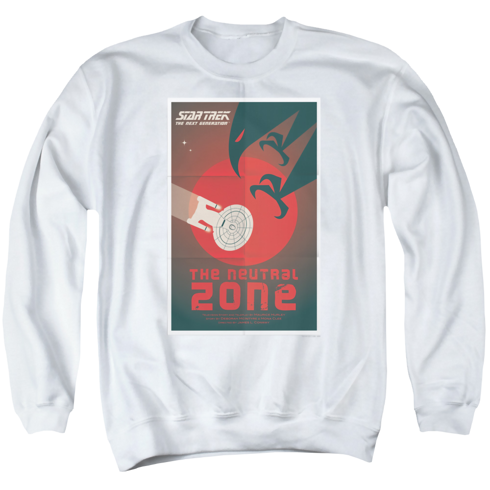 Star Trek The Next Generation Tng S1 Ep26 - Men's Crewneck Sweatshirt Men's Crewneck Sweatshirt Star Trek   