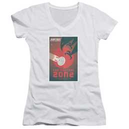 Star Trek The Next Generation Tng Season 1 Episode 26 - Juniors V-Neck T-Shirt Juniors V-Neck T-Shirt Star Trek   