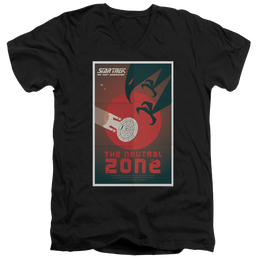 Star Trek The Next Generation Tng Season 1 Episode 26 - Men's V-Neck T-Shirt Men's V-Neck T-Shirt Star Trek   