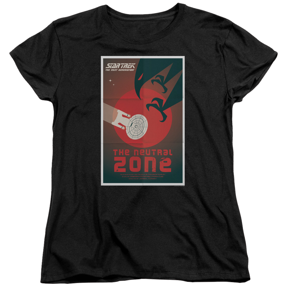 Star Trek The Next Generation Tng Season 1 Episode 26 - Women's T-Shirt Women's T-Shirt Star Trek   