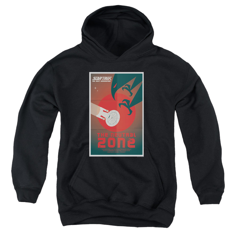 Star Trek The Next Generation Tng Season 1 Episode 26 - Youth Hoodie Youth Hoodie (Ages 8-12) Star Trek   