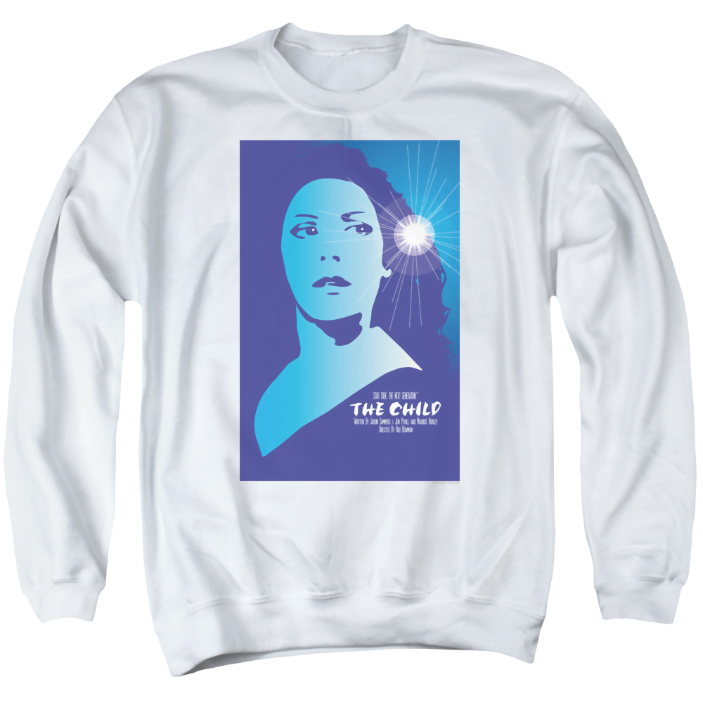 Star Trek The Next Generation Tng S2 Ep1 - Men's Crewneck Sweatshirt Men's Crewneck Sweatshirt Star Trek   