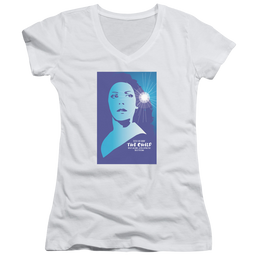 Star Trek The Next Generation Tng Season 2 Episode 1 - Juniors V-Neck T-Shirt Juniors V-Neck T-Shirt Star Trek   