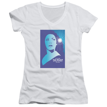 Star Trek The Next Generation Tng Season 2 Episode 1 - Juniors V-Neck T-Shirt Juniors V-Neck T-Shirt Star Trek   