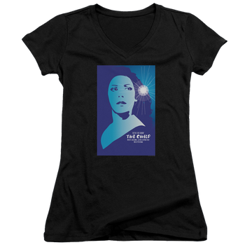 Star Trek The Next Generation Tng Season 2 Episode 1 - Juniors V-Neck T-Shirt Juniors V-Neck T-Shirt Star Trek   