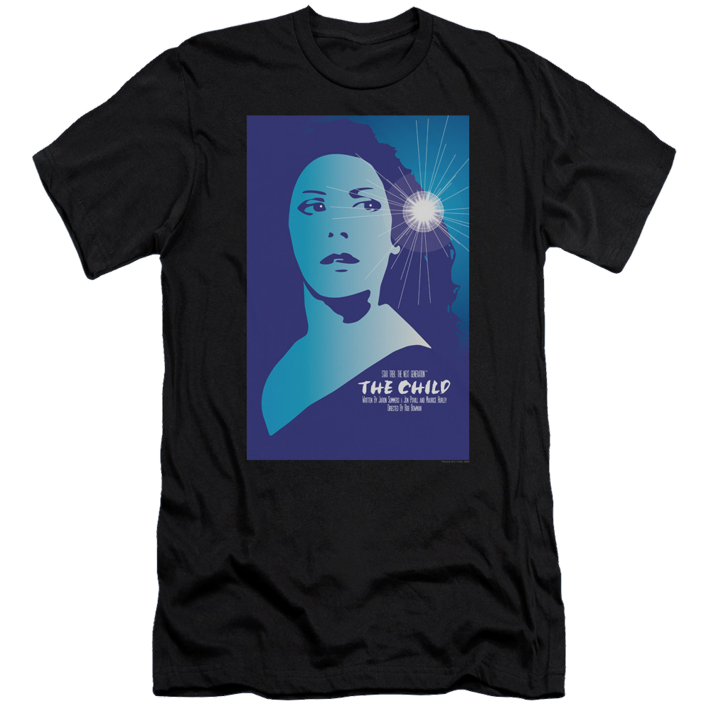 Star Trek The Next Generation Tng Season 2 Episode 1 - Men's Premium Slim Fit T-Shirt Men's Premium Slim Fit T-Shirt Star Trek   