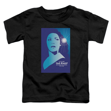 Black toddler t-shirt with Star Trek The Next Generation Tng Season 2 Episode 1 graphic