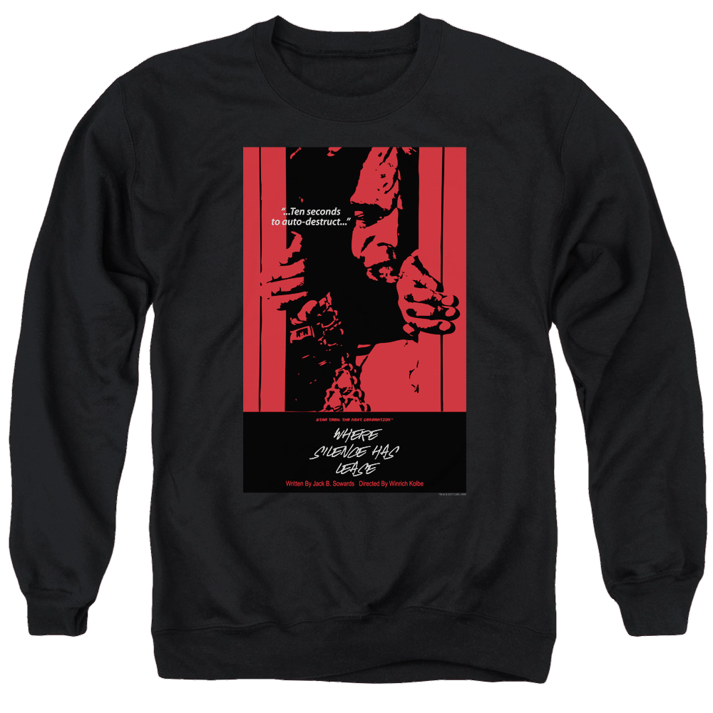 Star Trek The Next Generation Tng S2 Ep2 - Men's Crewneck Sweatshirt Men's Crewneck Sweatshirt Star Trek   