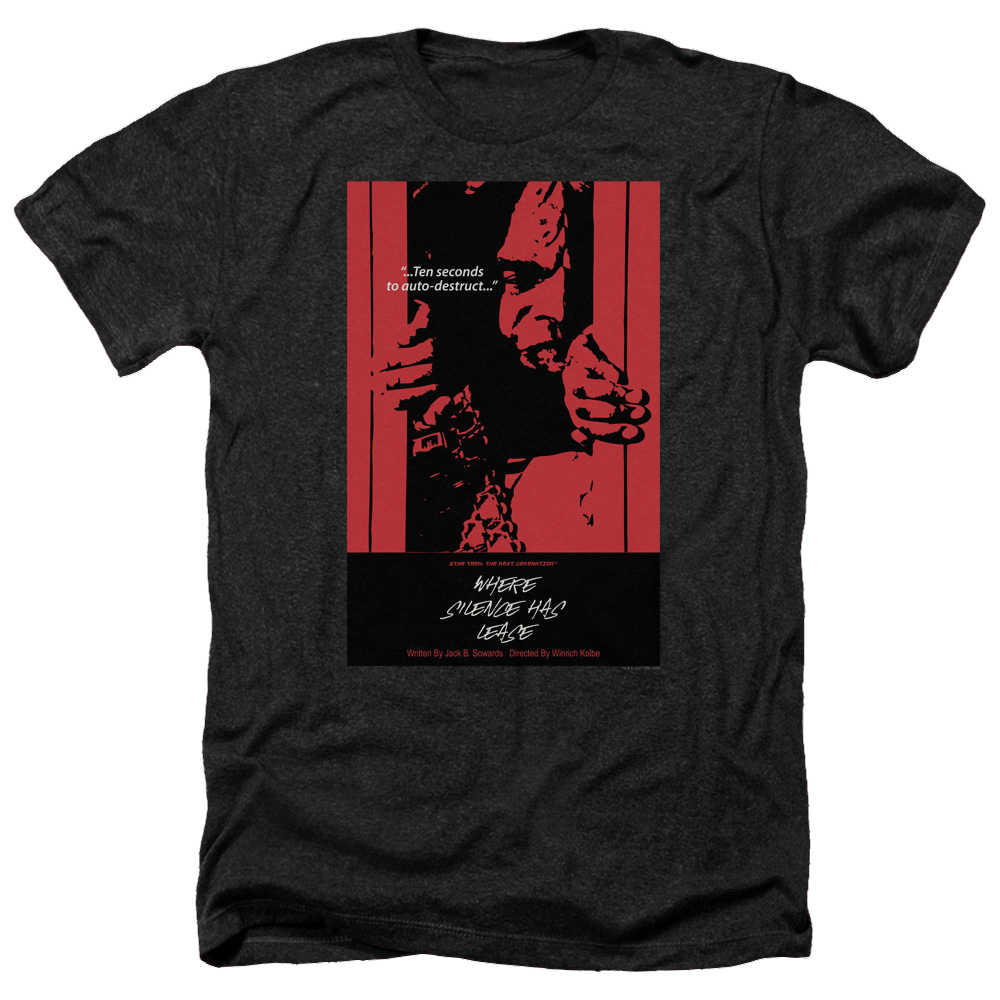Star Trek The Next Generation Tng Season 2 Episode 2 - Men's Heather T-Shirt Men's Heather T-Shirt Star Trek   