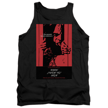 Black men's tank with Star Trek The Next Generation Tng Season 2 Episode 2 graphic