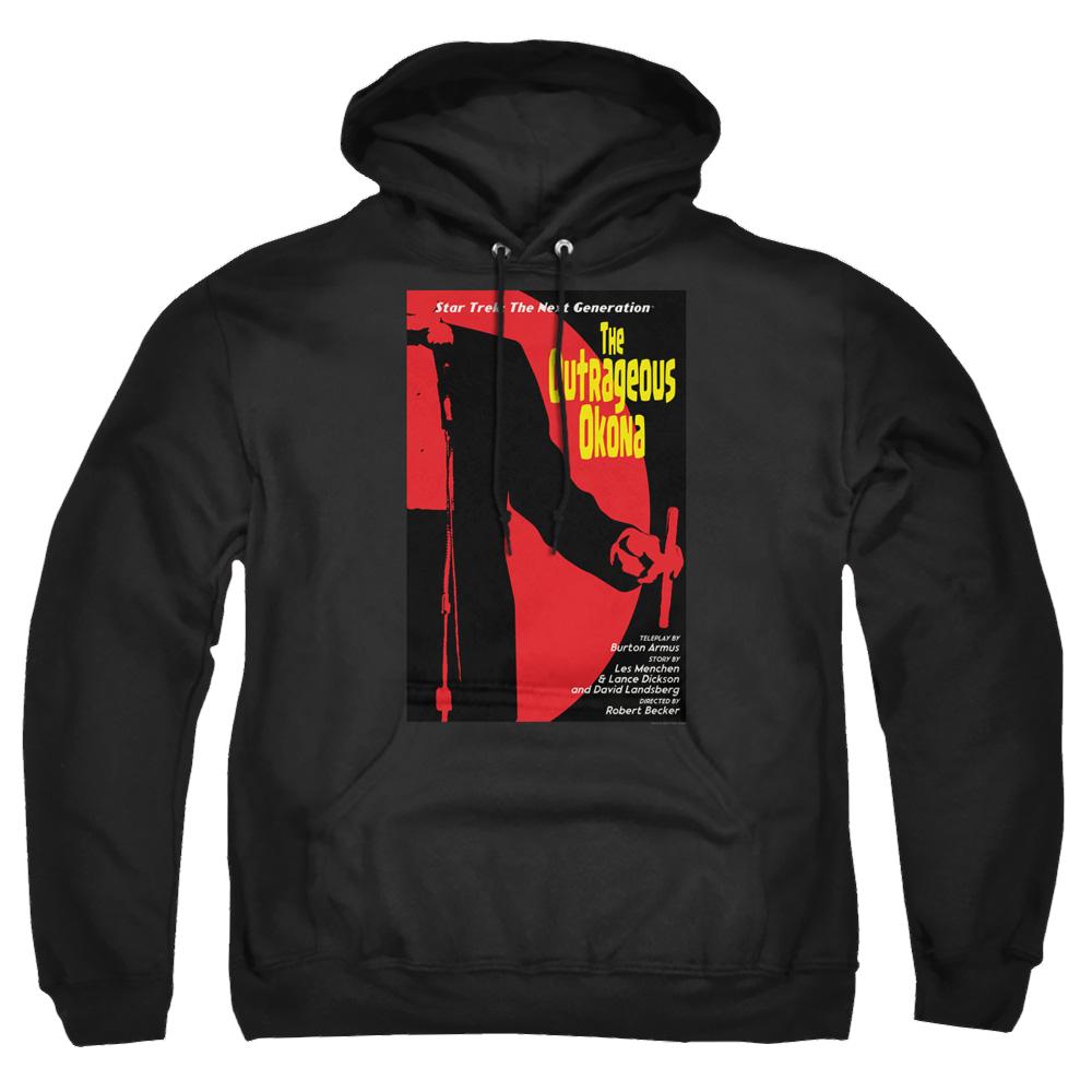 Star Trek The Next Generation Tng Season 2 Episode 4 - Pullover Hoodie Pullover Hoodie Star Trek   