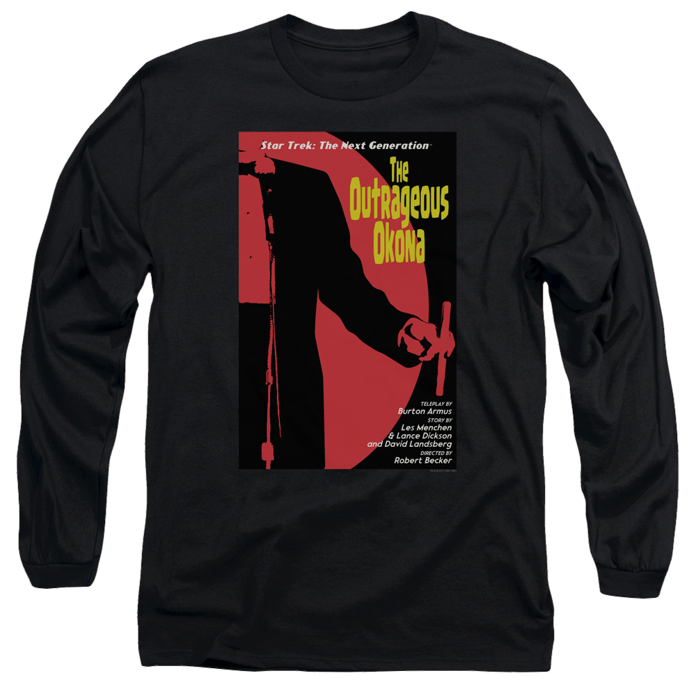 Star Trek The Next Generation Season 2 Episode 4 - Men's Long Sleeve Men's Long Sleeve T-Shirt Star Trek   