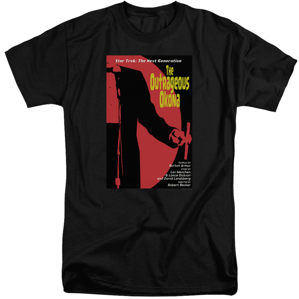 Star Trek The Next Generation Tng Season 2 Episode 4 - Men's Tall Fit T-Shirt Men's Tall Fit T-Shirt Star Trek   