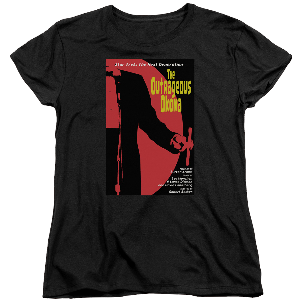 Star Trek The Next Generation Tng Season 2 Episode 4 - Women's T-Shirt Women's T-Shirt Star Trek   