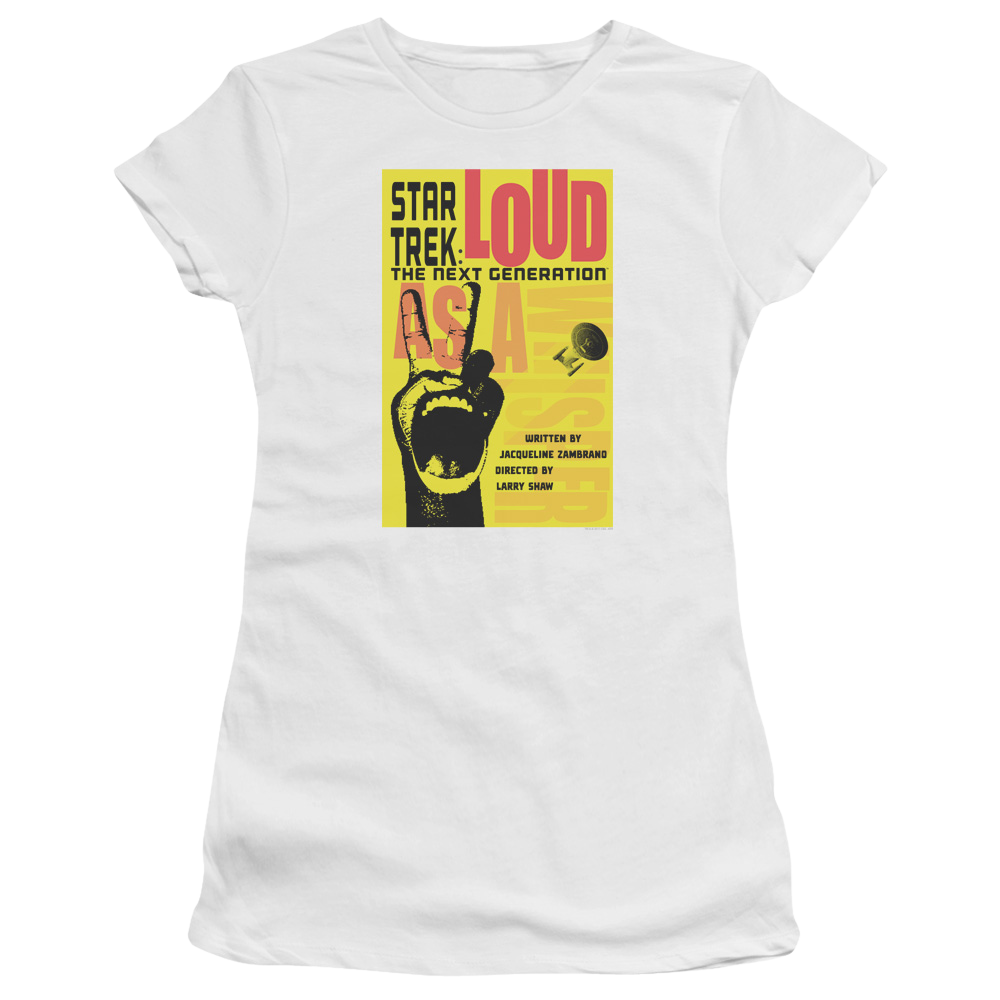 Star Trek The Next Generation Tng Season 2 Episode 5 - Juniors T-Shirt Juniors T-Shirt Star Trek   
