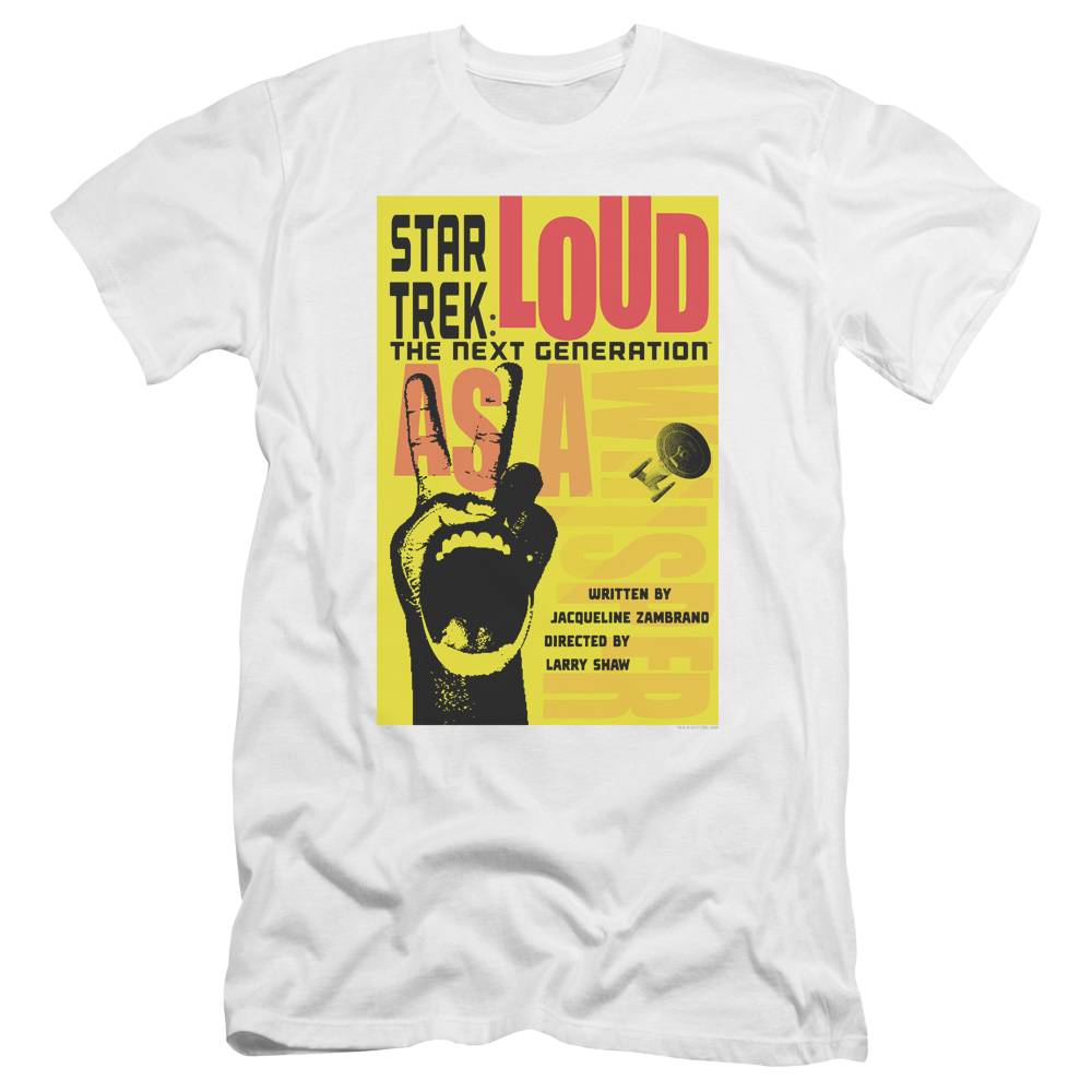 Star Trek The Next Generation Tng Season 2 Episode 5 - Men's Premium Slim Fit T-Shirt Men's Premium Slim Fit T-Shirt Star Trek   