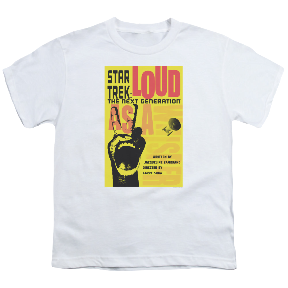 Star Trek The Next Generation Tng Season 2 Episode 5 - Youth T-Shirt Youth T-Shirt (Ages 8-12) Star Trek   