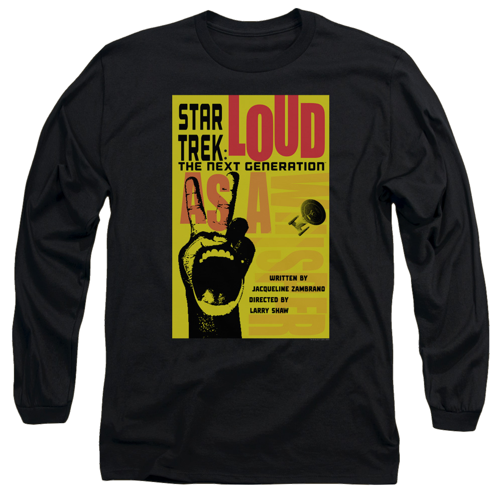 Star Trek The Next Generation Tng S2 Ep5 - Men's Long Sleeve T-Shirt Men's Long Sleeve T-Shirt Star Trek   