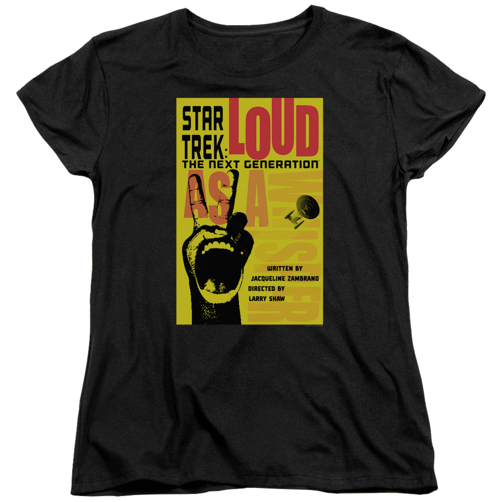Star Trek The Next Generation Tng Season 2 Episode 5 - Women's T-Shirt Women's T-Shirt Star Trek   