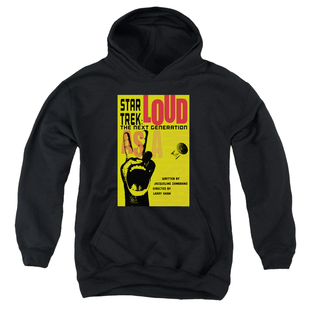 Star Trek The Next Generation Tng Season 2 Episode 5 - Youth Hoodie Youth Hoodie (Ages 8-12) Star Trek   