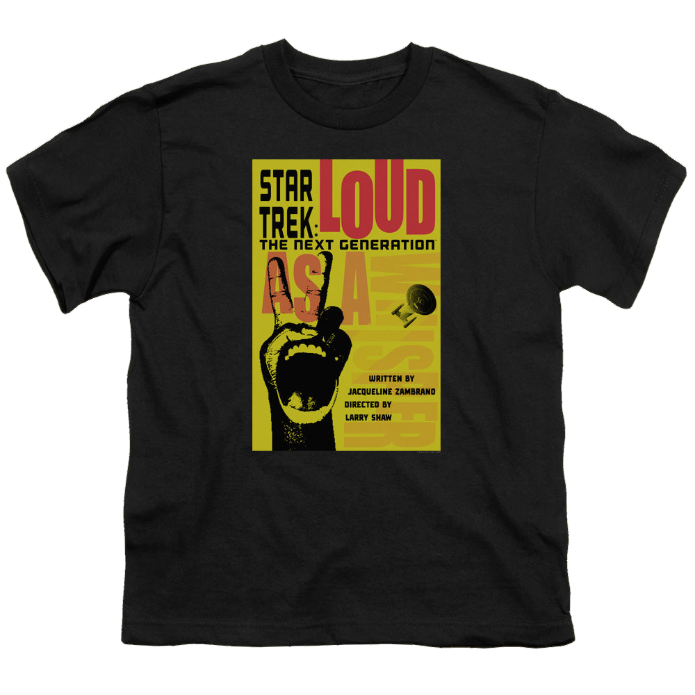Star Trek The Next Generation Tng Season 2 Episode 5 - Youth T-Shirt Youth T-Shirt (Ages 8-12) Star Trek   